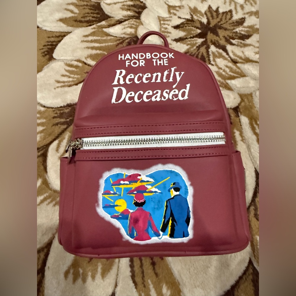 Loungefly handbook for the recently deceased small backpack Beetlejuice - Picture 2 of 11